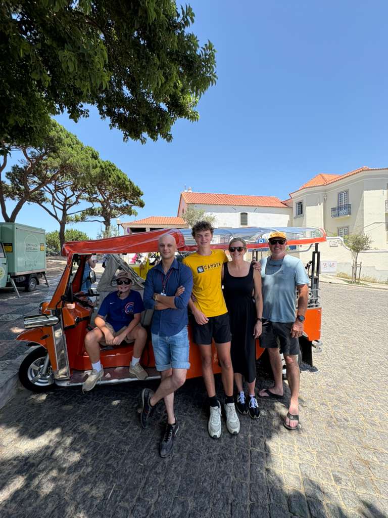 Travel-Luck group enjoying a sunny Portugal tour day