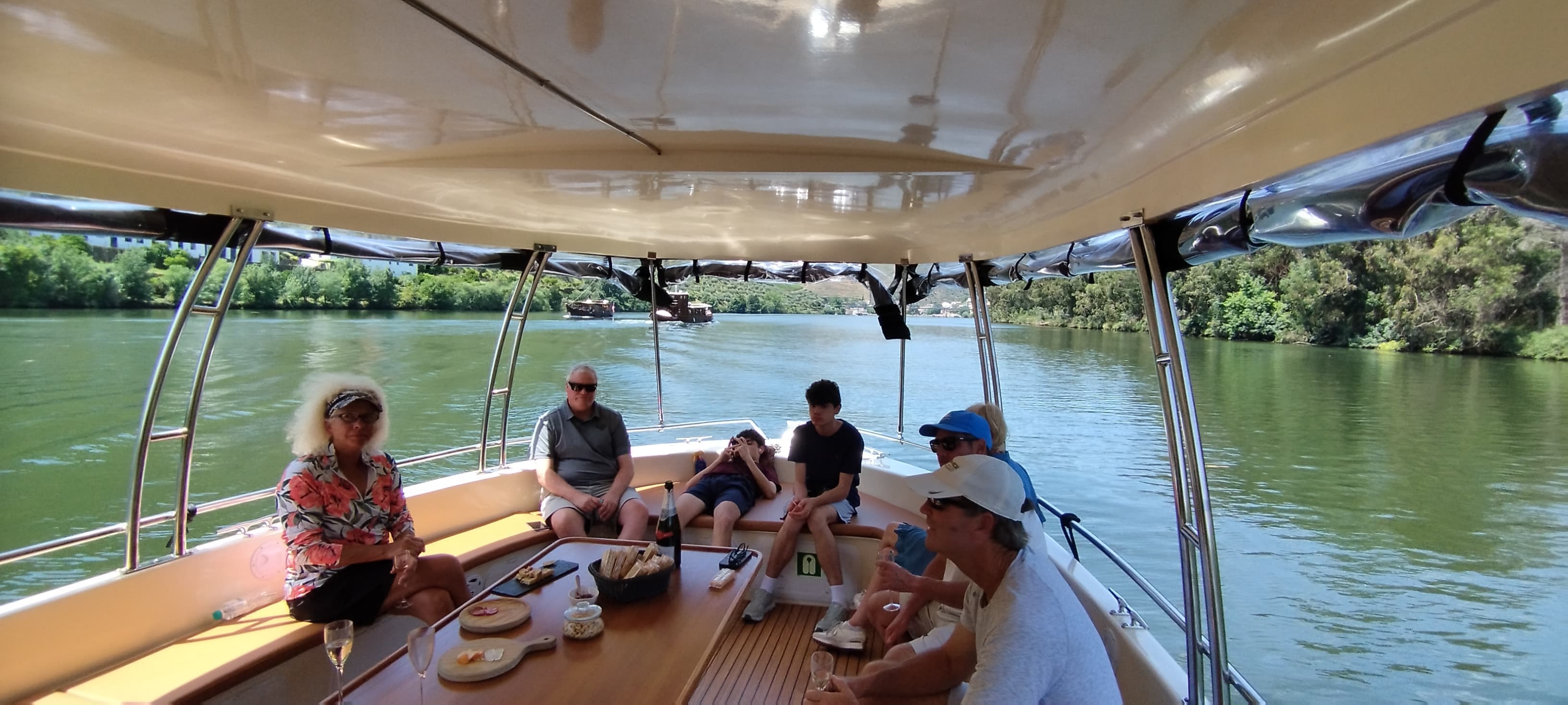 Travel-Luck travelers enjoying a scenic boat trip
