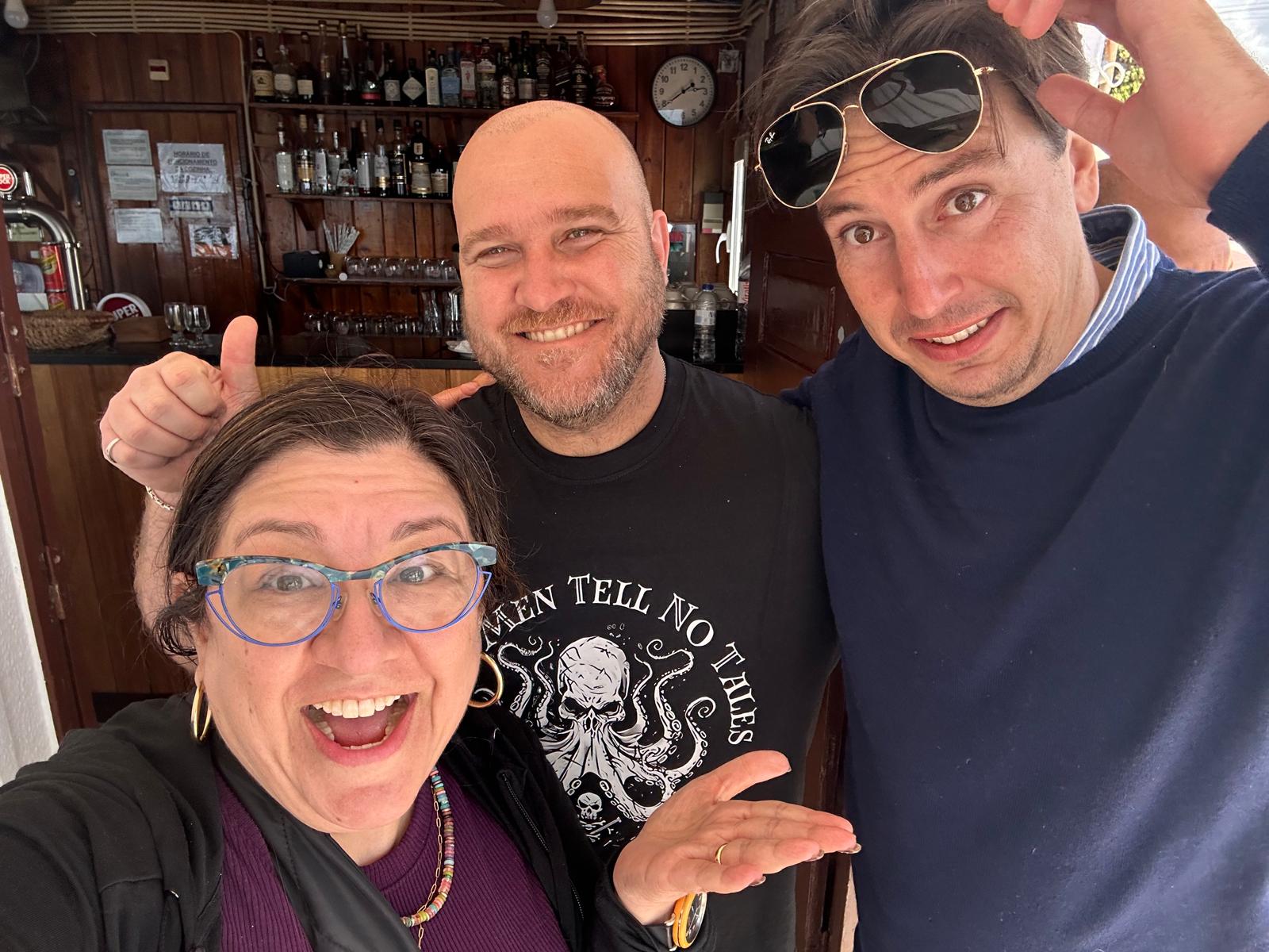 Travel-Luck travelers smiling together after a Portugal experience