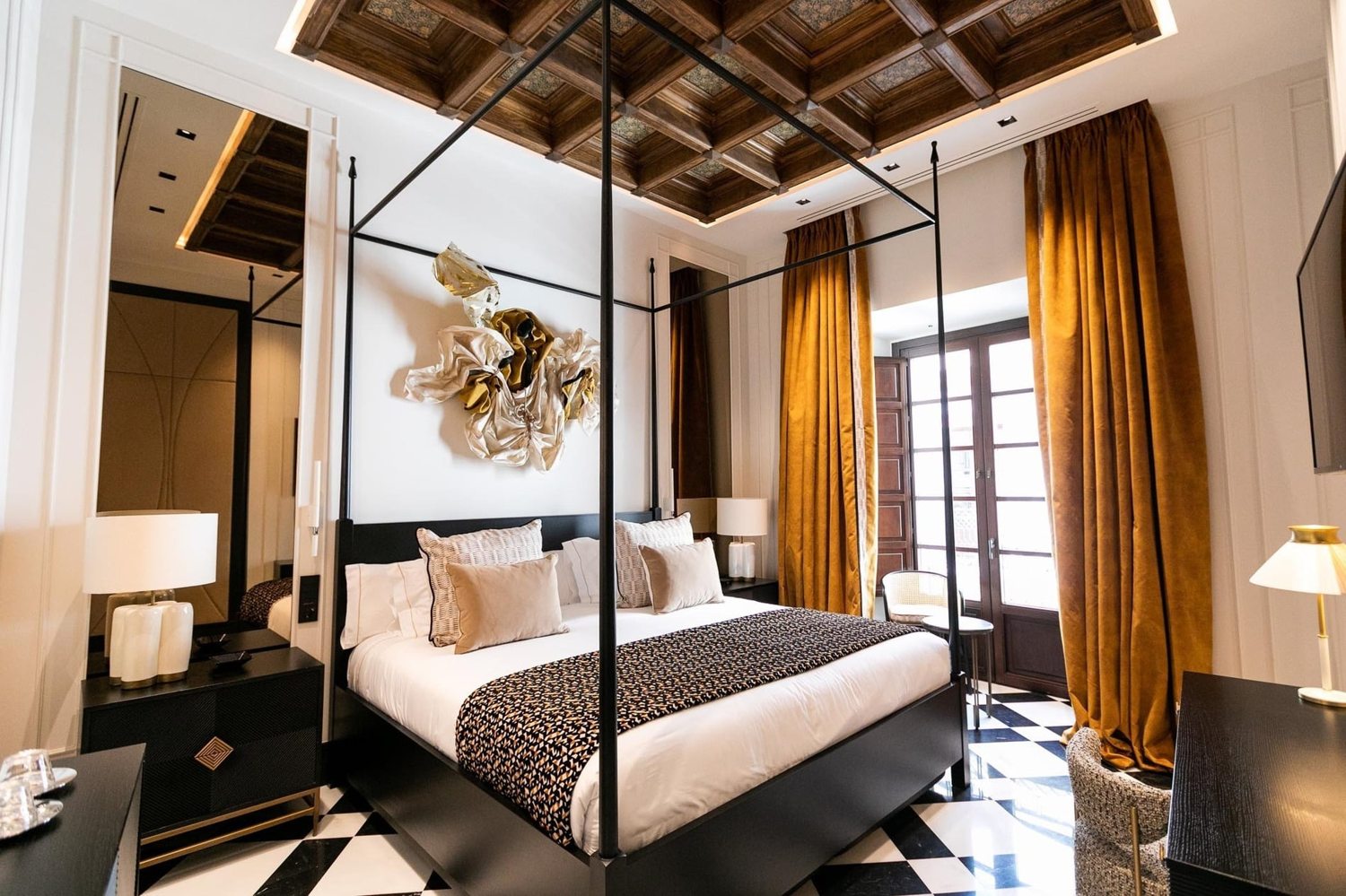 Suite bedroom at Casa Palacio Don Ramón