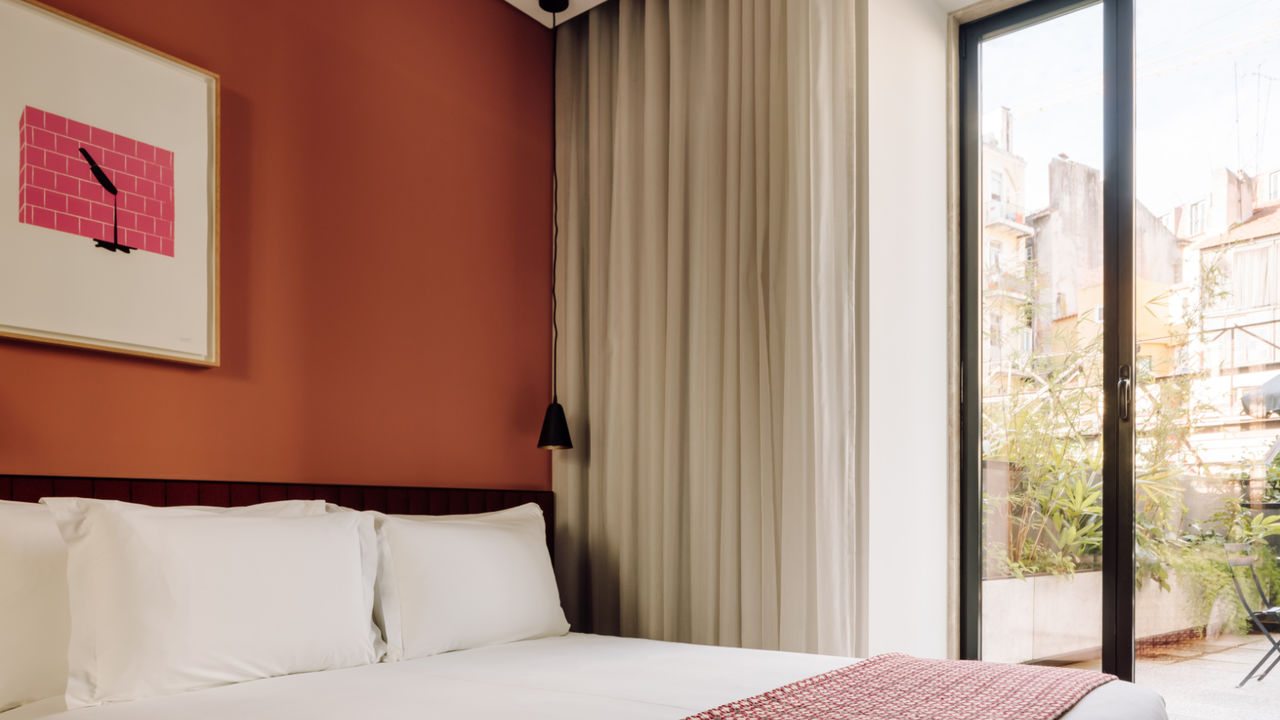Terrace-category bedroom at Hotel Hotel