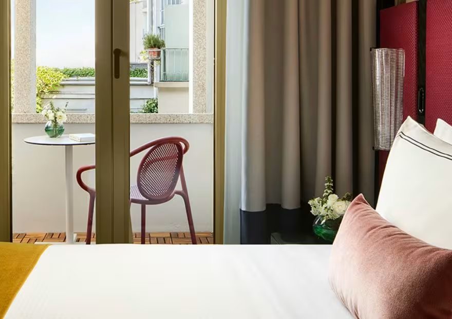 Family Suite balcony at Tivoli President Milano Hotel
